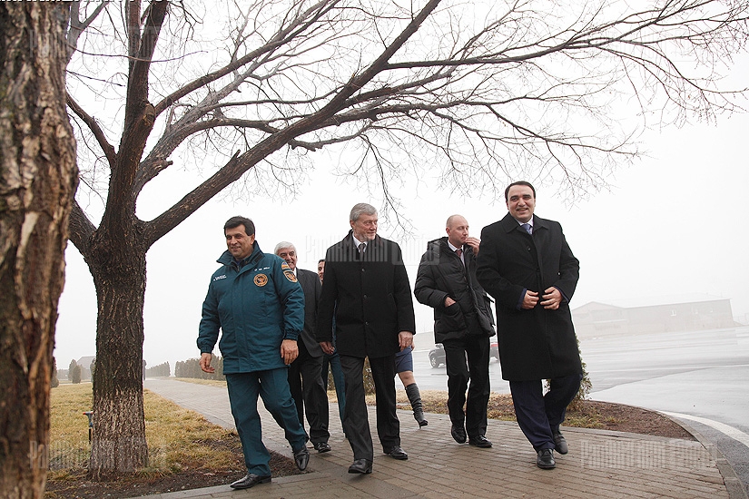 CSTO Secretary General Nikolai Bordyuzha visits Ministry of Emergency Situations 