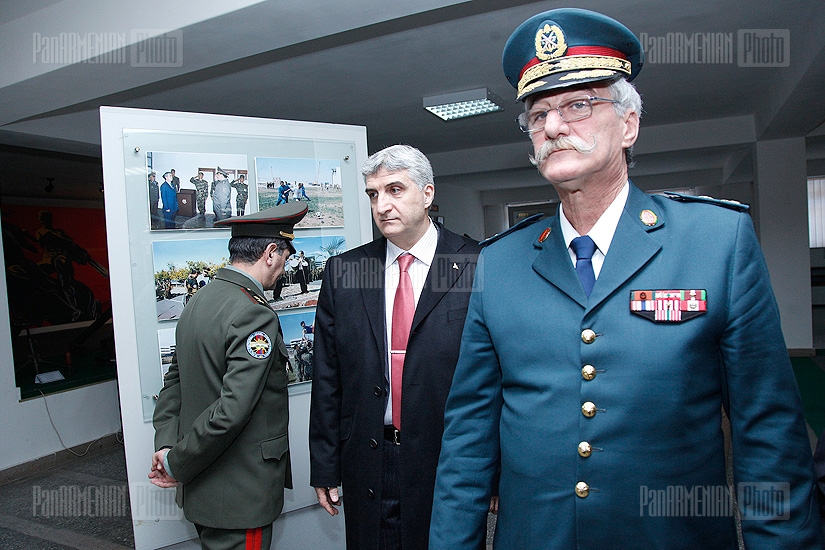 High-ranking army men from Diaspora visit Vazgen Sargsyan Military Institute