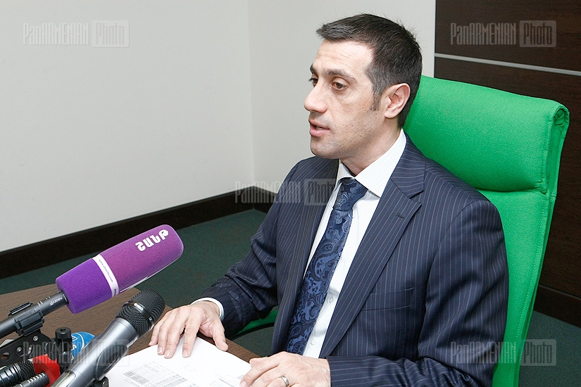 Press conference of Chief Financial Officer, Deputy General Director and Member of Management Board Ameriabank CJSC Gevorg Tarumyan
