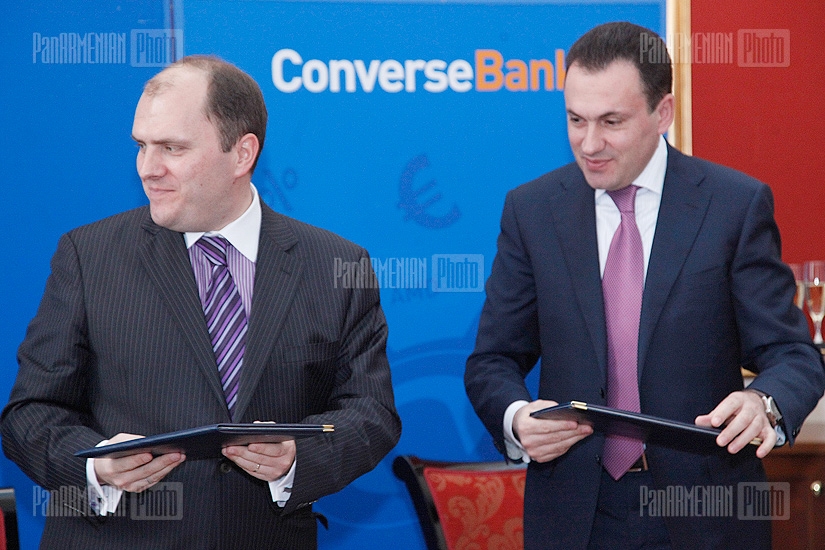 Converse Bank and the European Bank for Reconstruction and Development (EBRD) sign a loan agreement