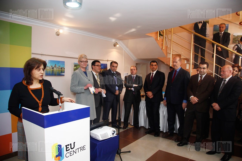 The opening of EU new Centre