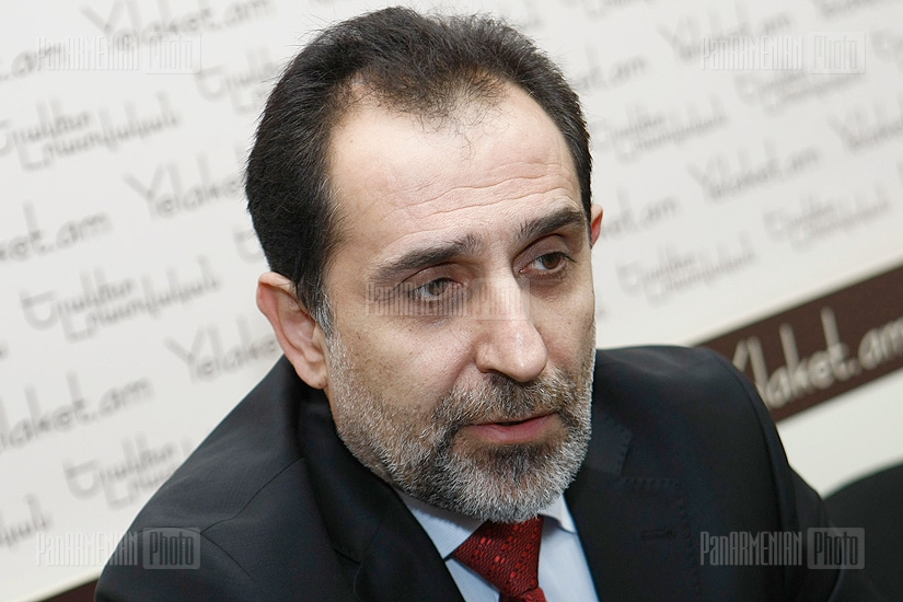 Press conference of presidential candidate Aram Harutyunyan