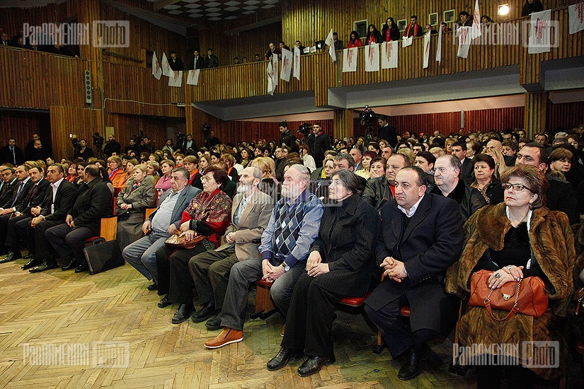 RA President's candidate Serzh Sargsyan's meeting with Malatia-Sebastia residents