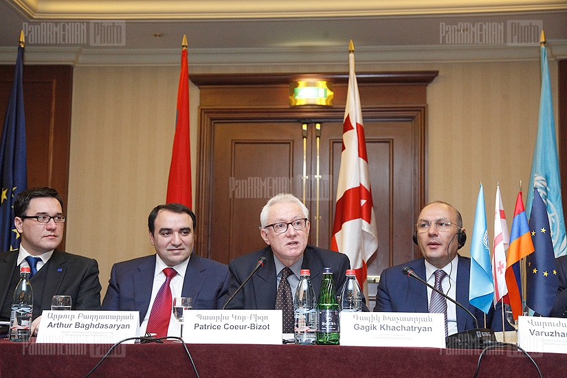 «Վրաստանի ու ՀՀ սահմանին գտնվող «Բավրա» եւ «Նինոծմինդա» պետական սահմանի անցման կետերի սահմանների կառավարման կարողությունների զարգացում» ծրագրի մեկնարկային համաժողով