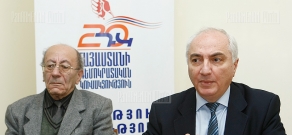 Пресс-конференция Арама Саркисяна