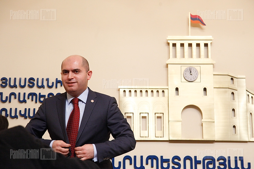 Press conference of RA Minister of Education and Science Armen Ashotyan 