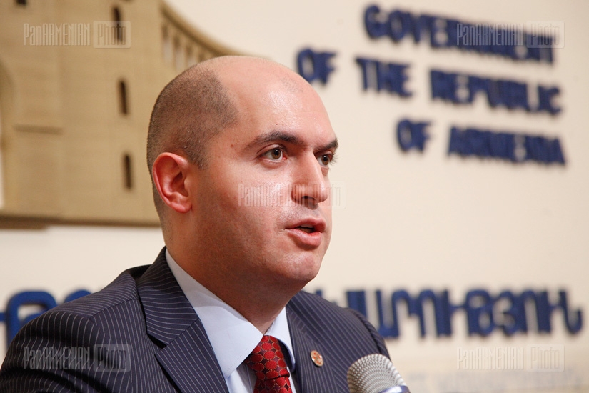 Press conference of RA Minister of Education and Science Armen Ashotyan 