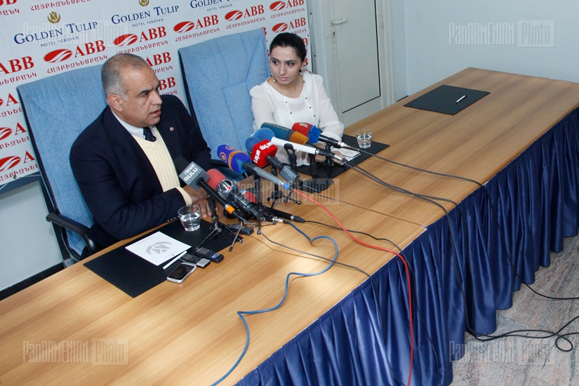 Press conference of RA presidential candidate Raffi Hovannisyan 