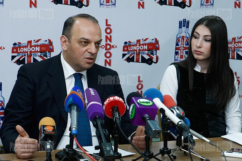Пресс-конференция кандидата в президенты РА Армана Меликяна