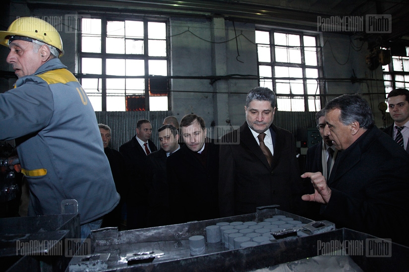  Премьер-министр РА Тигран Саргсян посетил завод 