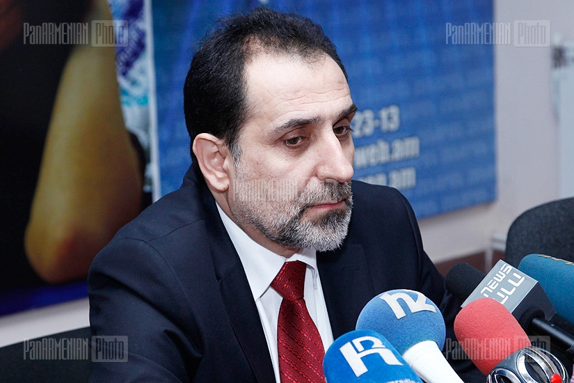 Press conference of RA presidential candidate Aram Harutyunyan