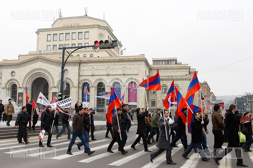 March protesting violence against Armenians in Turkey