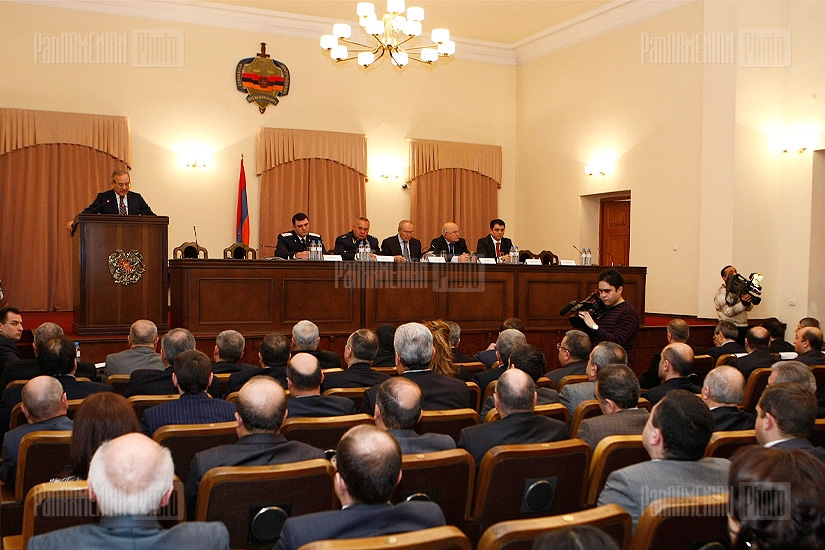 Заседание коллегии в Генеральной прокуратуре 