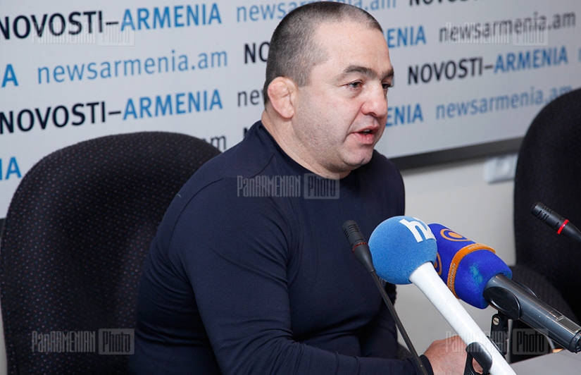 Press conference of Levon Julfalakyan