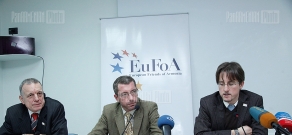 Пресс-конференция общественной организации «Европейские друзья Армении» (ЕДА)