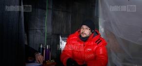 Elections 2013: RA presidential candidate Andrias Ghukasyan continues hunger strike