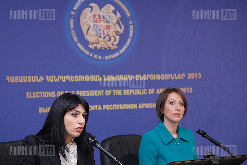 Ընտրություններ 2013. Կենտրոնական ընտրական հանձնաժողով