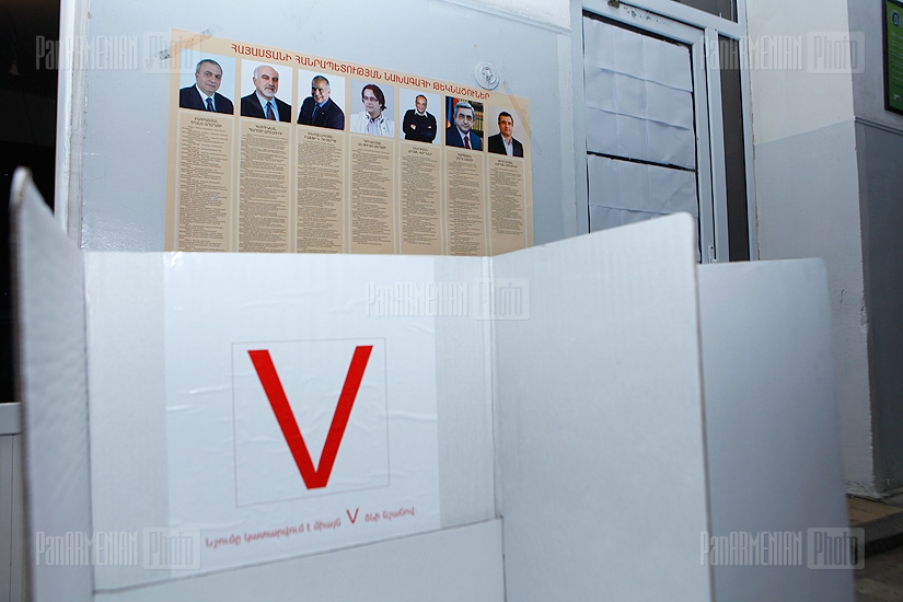 Ընտրություններ 2013. Ընտրատեղամասերի փակում, քվեաթերթիկների հաշվարկ 