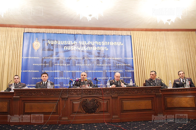 ՀՀ ոստիկանությունում տեղի ունեցավ  ՀՀ նախագահի ընտրություններին նվիրված մամլո ասուլիս