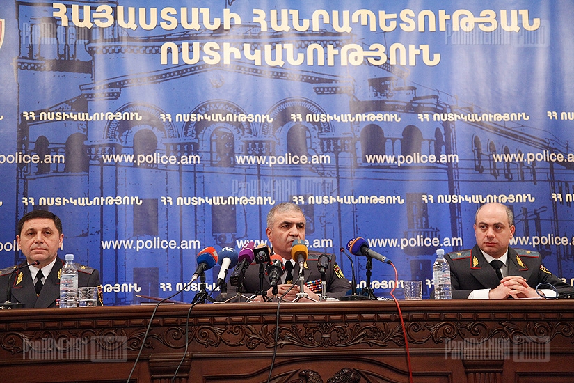 ՀՀ ոստիկանությունում տեղի ունեցավ  ՀՀ նախագահի ընտրություններին նվիրված մամլո ասուլիս