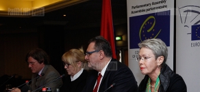 Press conference of  International Observers' Mission 