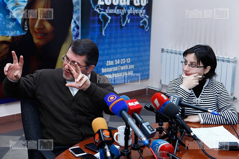 Press conference of vice-president of “Heritage” Party Armen Martirosyan