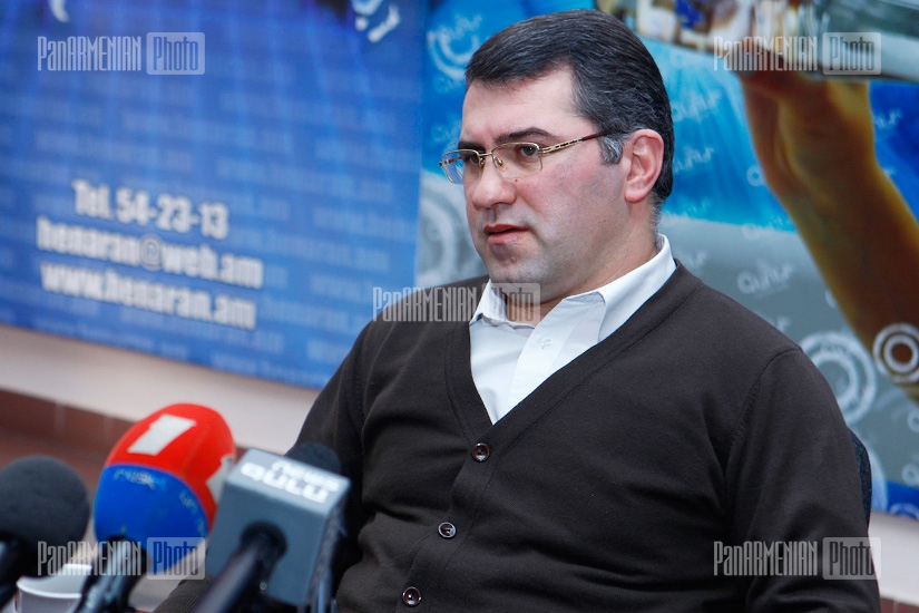 Press conference of vice-president of “Heritage” Party Armen Martirosyan