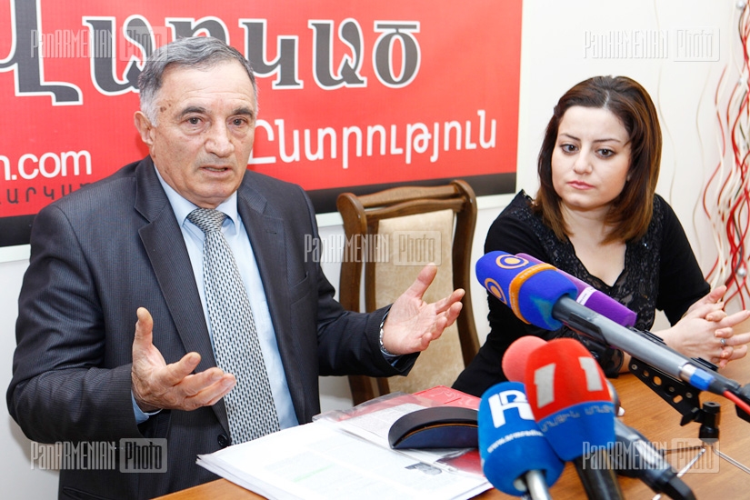  Major-General Arkady Ter-Tadevosyan promulgated an important document in response to Ashot Manucharyan