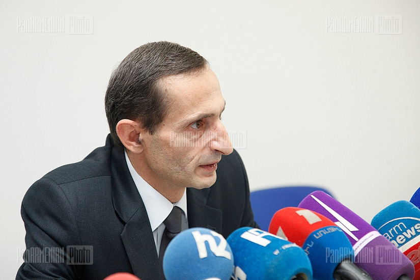 Press conference of NCTR President Grigor Amalyan 