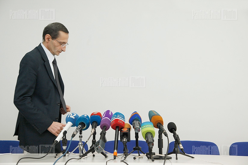 Пресс-конференция главы НКТР Григора Амаляна 