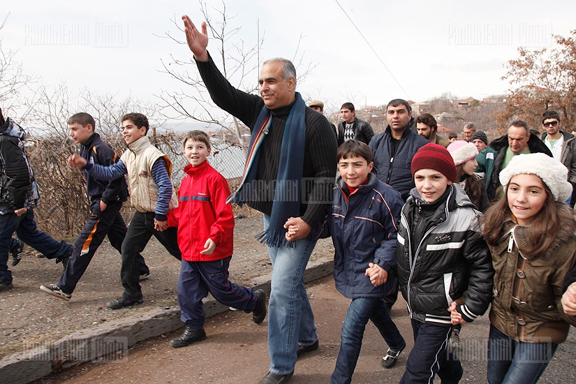 Митинг Лидера партии «Наследие» Раффи Ованнисяна в Аштараке