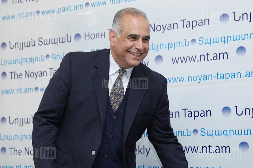 Press conference of RA former presidential candidate Raffi Hovannisian