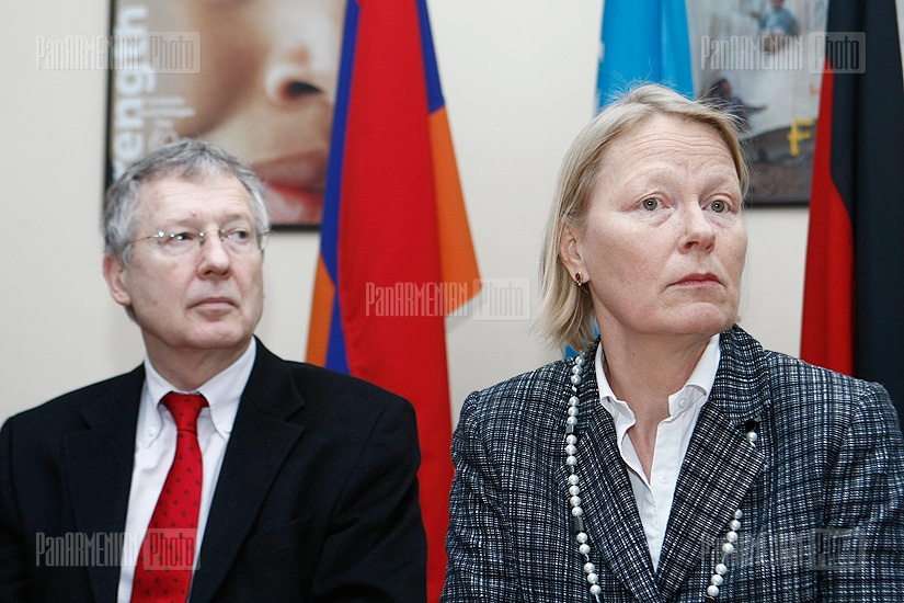 Memorandum of understanding signed between UNICEF and German Embassy in Armenia