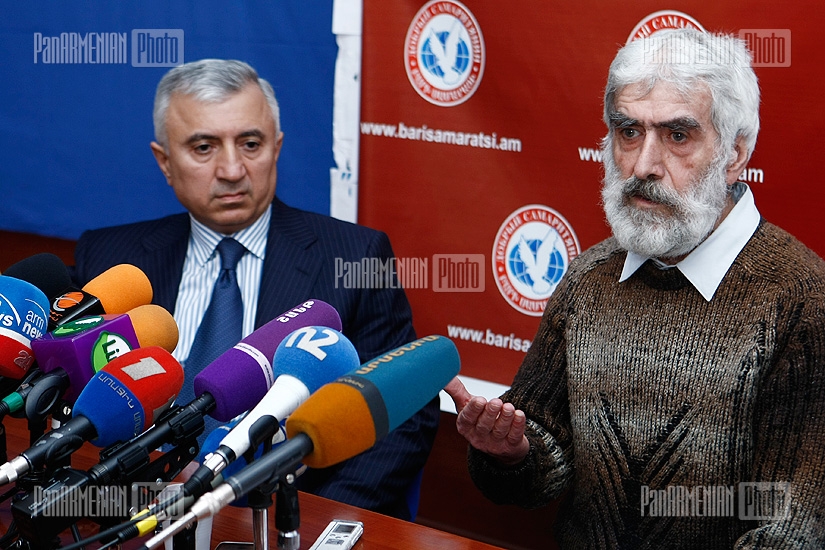 Հրայր Ուլուբաբյանի և Գևորգ Դանիելյանի մամուլի ասուլիսը «Սումգայիթում հայերի ցեղասպանության 25-ամյակը» թեմայով
