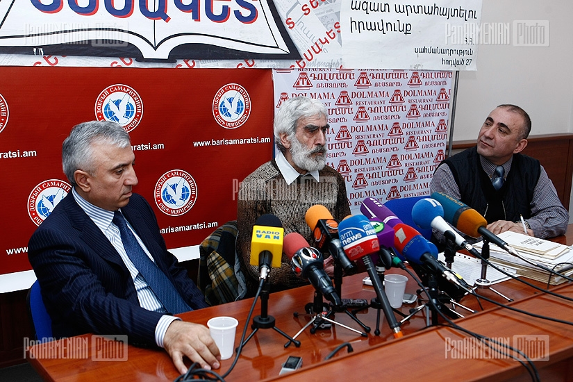 Հրայր Ուլուբաբյանի և Գևորգ Դանիելյանի մամուլի ասուլիսը «Սումգայիթում հայերի ցեղասպանության 25-ամյակը» թեմայով