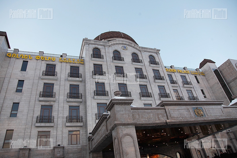 Golden Palace հյուրանոցի բացումը Ծաղկաձորում