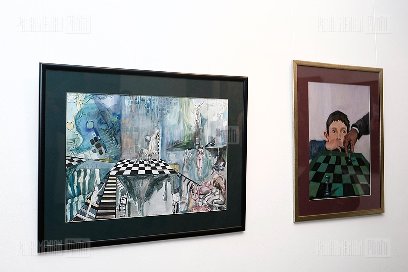 Student exhibition opening dedicated to World Chess Federation