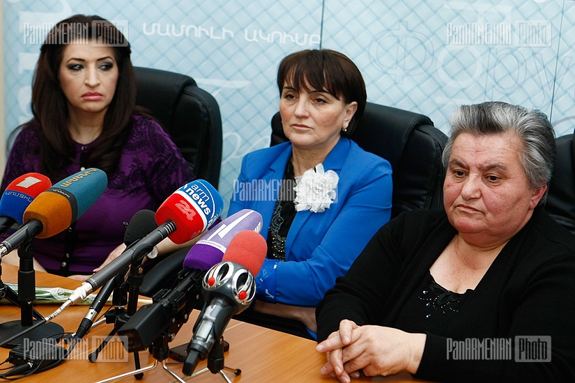 Խաչանուշ Հակոբյանի, Մարգարիտ Եսայանի և Լարիսա Ալավերդյանի մամուլիս ասուլիսը