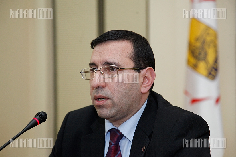 Press conference of the head of the Department of Foreign Relations of the Municipality of Yerevan David Gevorgyan