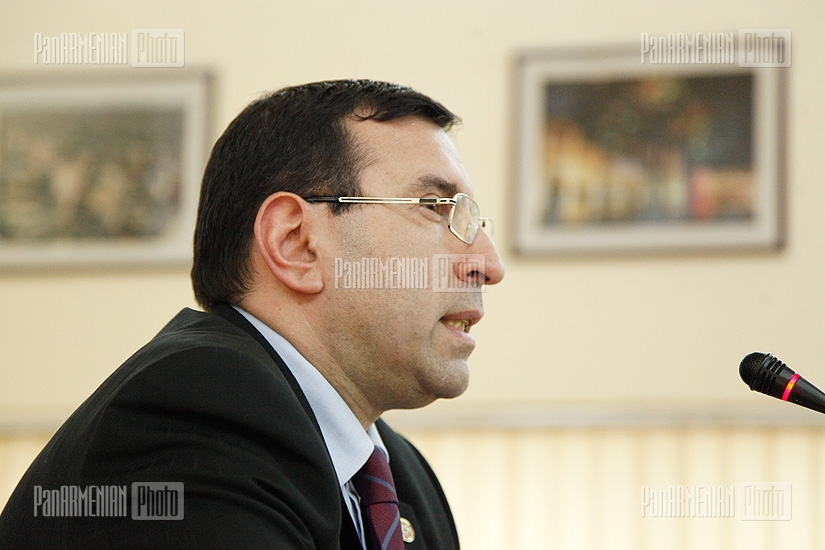 Press conference of the head of the Department of Foreign Relations of the Municipality of Yerevan David Gevorgyan
