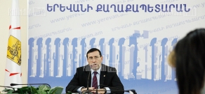 Press conference of the head of the Department of Foreign Relations of the Municipality of Yerevan David Gevorgyan