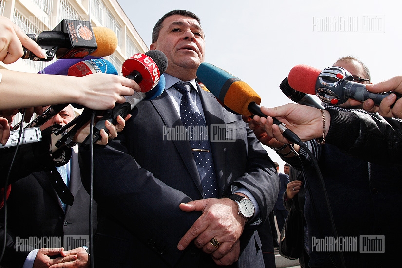 RA Prime Minister Tigran Sargsyan attended the opening of a new department of the RA Police