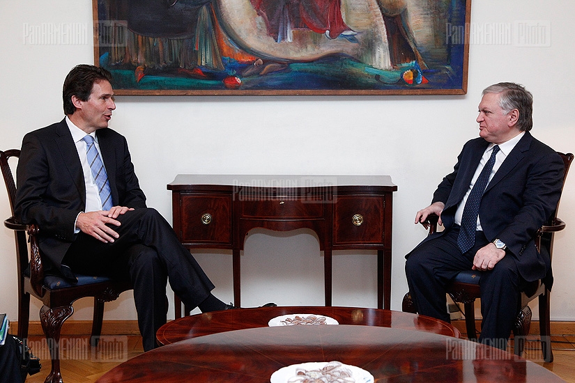 ՀՀ ԱԳՆ նախարար Էդվարդ Նալբանդյանը ընդունեց ԵՄ-ի կողմից գլխավոր բանակցող Գունար Վիգանդին