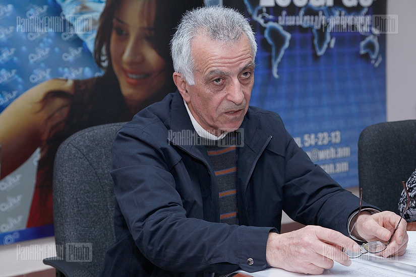 Press conference of the head of the Green Union of Armenia Hakob Sanasaryan 