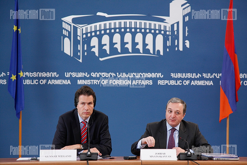  Пресс-конференция по итогам 12-го пленарного заседания в рамках переговоров по Соглашению об Ассоциации Армения-ЕС