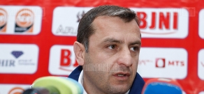 Press conference of Vardan Minasyan