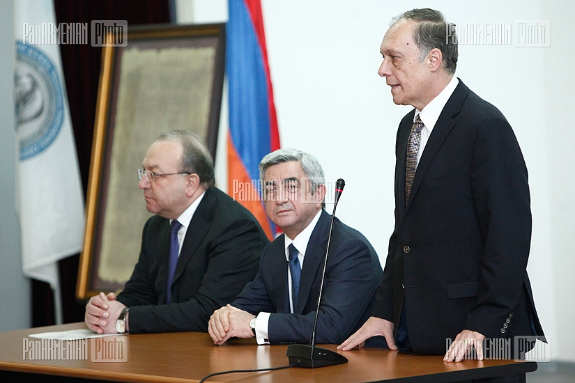 In Yerevan State Medical University named after Mkhitar Heratsi took place a scientific conference dedicated to Hovhannes Sarukhanyan's 50th anniversary of work activity and 75th anniversary of birth 