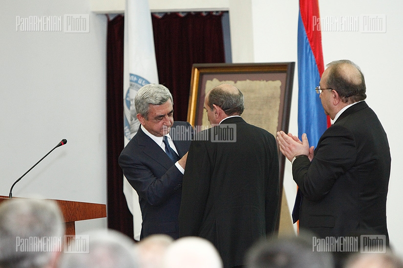In Yerevan State Medical University named after Mkhitar Heratsi took place a scientific conference dedicated to Hovhannes Sarukhanyan's 50th anniversary of work activity and 75th anniversary of birth 