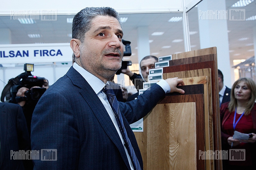Mergelyan Institute Construction Exhibition was opened with the participation of RA Prime Minister Tigran Sargsyan