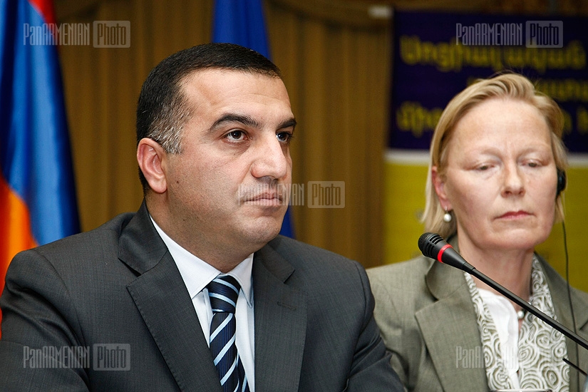 In Armenia Marriott Hotel took place presentation of the program The social reaction to the problems of labor migration in Armenia